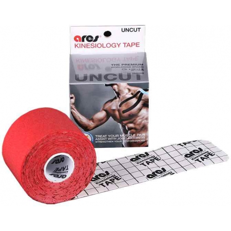 Ares Kinesiology Tape červená 5cm×5m