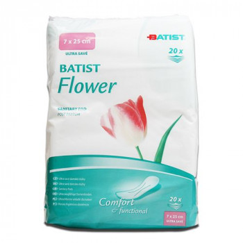 Batist Flower porodnické vložky 20 ks
