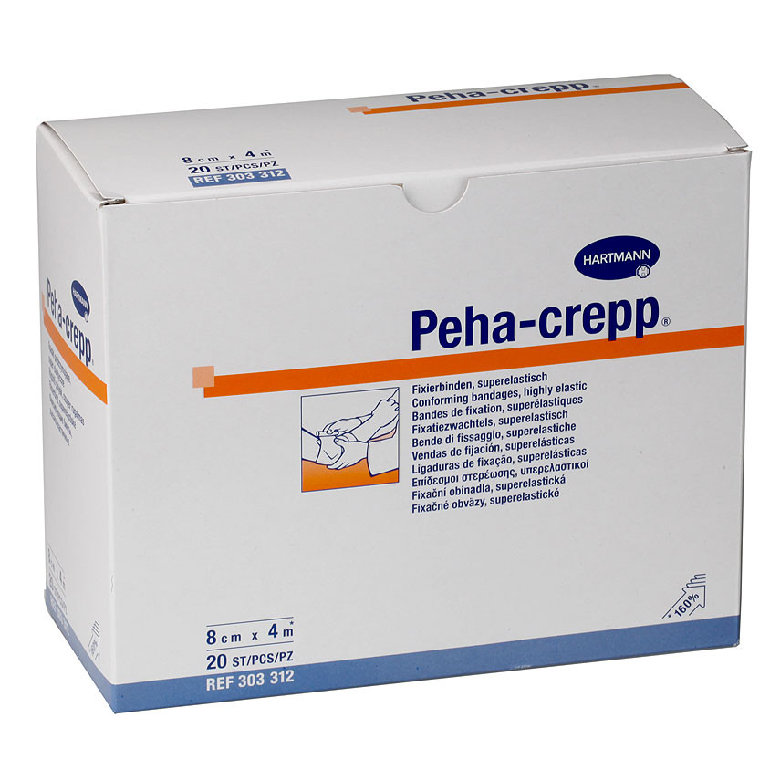 Peha-crepp® 8cm×4m, 20ks nesterilní