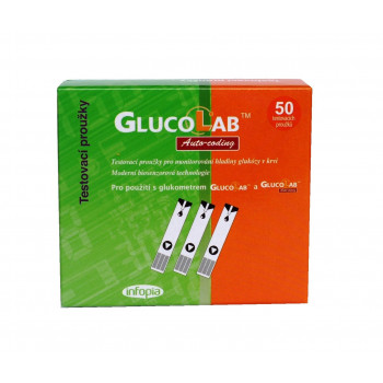 Proužky GlukoLab 50ks
